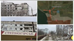 Россияне снова имеют продвижение в сторону Степногорска (КАРТА, ВИДЕО)
