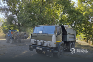 У Запоріжжі ліквідували стихійне сміттєзвалище