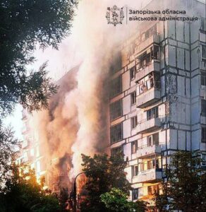 Запорізький напрямок: чергова доба втрат і руйнувань