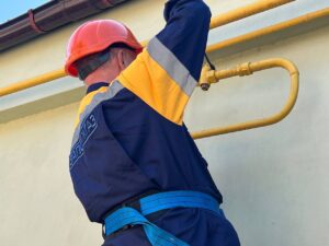 В Запорожье проводят техническое обслуживание внутридомовых газовых сетей