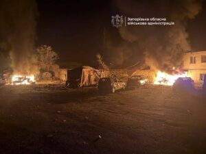 Масований обстріл Запоріжжя: ворог застосував авіаційні бомби