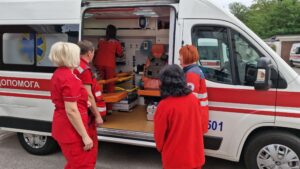 Швейцарська підтримка: запорізька підстанція «швидкої» отримала гуманітарну допомогу (ФОТО, ВІДЕО)