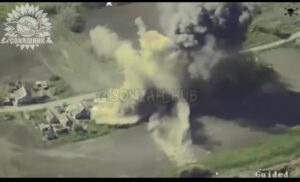 МіГ-29 авіабомбою розтрощив командний штаб росіян на Запорізькому напрямку (ВІДЕО)