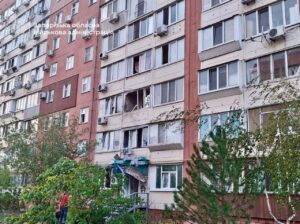 В результате удара по Запорожью ранены два человека (ФОТО)