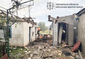 За сутки враг нанес 516 ударов по Запорожской области