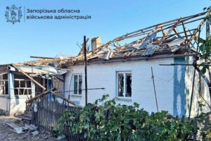 В Запорожье продолжается ликвидация последствий обстрелов
