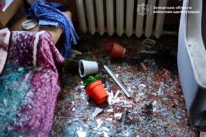 Збільшилась кількість поранених внаслідок нічного обстрілу Запоріжжя 10 жовтня (ФОТО)