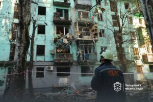 Названо кількість будинків, які постраждали від нічного обстрілу Запоріжжя 22 жовтня