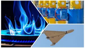 Под Запорожьем из-за обстрела два села остались без газоснабжения