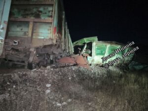 Під Токмаком підірвано залізничні колії під час руху поїзду (ФОТО)