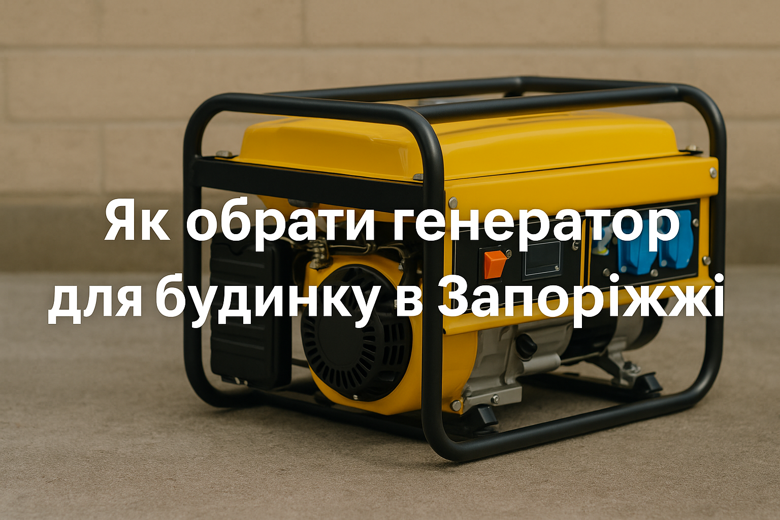 генератор Запоріжжя