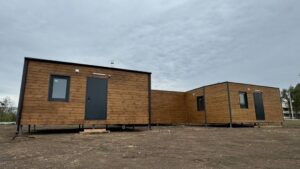 У Запоріжжі встановлюють модульне містечко для вразливих категорій населення: що відомо (ФОТО)