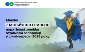 Запорожцы уже получили почти 7 миллионов гривен налоговой скидки