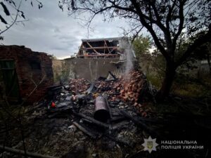 176 артобстрелов и 317 дронов: полиция документирует преступления рф против гражданских (ФОТО)