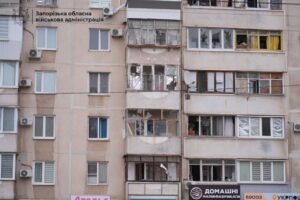 Стало відомо, скільки багатоповерхівок постраждали внаслідок обстрілів 14 грудня в Запоріжжі