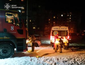 На Запоріжжі 19 авто і 2 “швидких” застрягли через негоду (ФОТО)