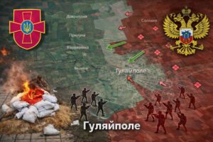 Россияне продвинулись в Гуляйполе и приближаются к Железнодорожному (КАРТА, ВИДЕО)