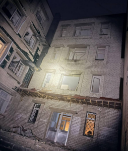 Российские войска нанесли удар по Запорожью: повреждено одно из учебных заведений (ВИДЕО)