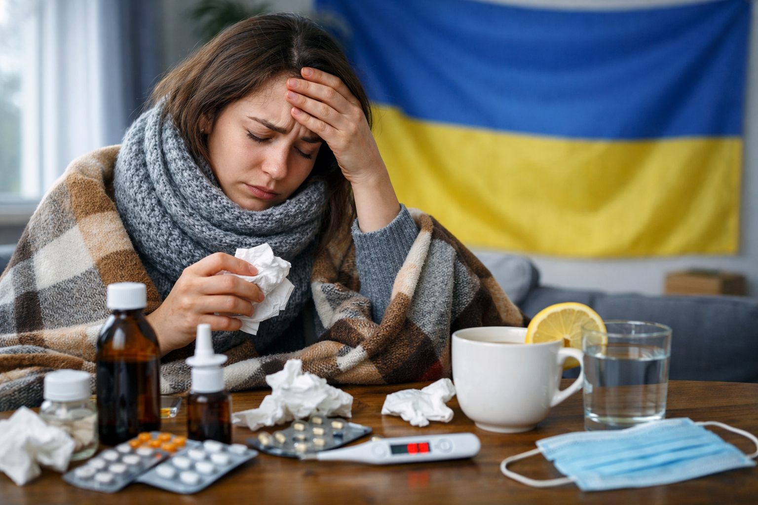 грип в україні