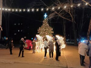 У Запоріжжі відкрили нову новорічну локацію (ФОТО, ВІДЕО)