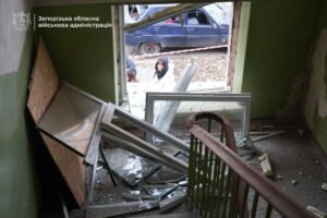 Федоров показав наслідки обстрілу Запоріжжя та області (ФОТО)