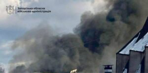 Кілька пожеж у Запоріжжі після ворожої атаки – заява Федорова (ФОТО, ВІДЕО)