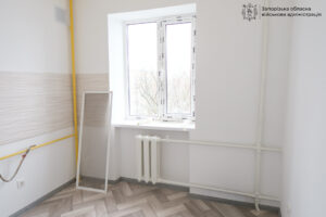 У Запоріжжі показали квартири, які ремонтують для розміщення переселенців (ФОТО)