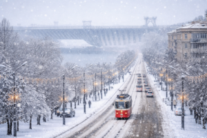Когда в Запорожье ожидается снег: точные даты и прогноз