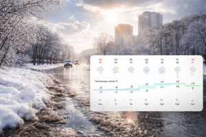 От -7 до 5: погода в Запорожье значительно изменится в середине недели