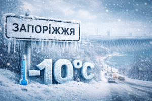 Морози до –10 °C: коли в Запоріжжі різко похолодає