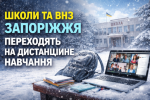Школи, садочки і ВНЗ Запоріжжя можуть перейти на дистанційку