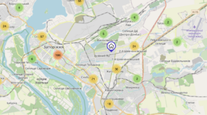 Как в Запорожье найти ближайшее укрытие, аптеку или пункт безопасности онлайн