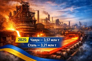 Запорожсталь подвела итоги 2025 года: рост производства несмотря на войну