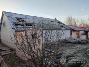 В результате российских обстрелов Запорожской области ранена женщина: полиция документирует военные преступления (ФОТО)