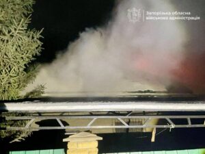 Нічна атака БпЛА по Запоріжжю: зафіксовані пожежі (ФОТО)