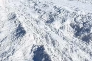 Морози скували Азовське море: як виглядає узбережжя (ВІДЕО)