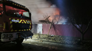 Массированная атака БПЛА на Вольнянск: кадры разрушений (ФОТО, ВИДЕО)