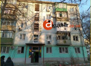 Перші хвилини після атаки БпЛА на Запоріжжя 10 лютого (ФОТО, ВІДЕО)