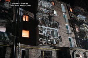 Запоріжжя пережило чергову нічну атаку безпілотників (ФОТО)