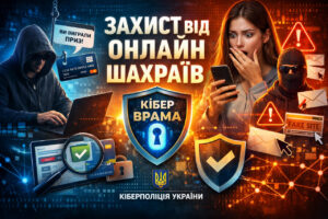 Кіберполіція попереджає: як не стати жертвою онлайн-шахраїв