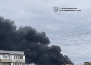 Запорожье под ударом БПЛА: первые кадры после взрывов (ФОТО, ВИДЕО)