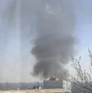 У Запоріжжі помітили велику пожежу: що відомо (ВІДЕО)