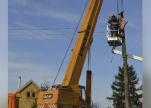 В Запорожье за выходные восстановили электроснабжение более чем 22 тысячам семей