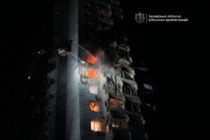 Комбінований обстріл Запоріжжя 24 березня: що відомо на ранок (ФОТО, ВІДЕО)
