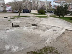 В Запорожье выставили на аукцион недостроенное кафе с летней террасой (ФОТО)