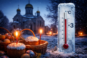 На Пасху в Запорожье ожидается самая холодная ночь