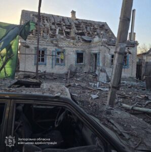 629 ударів за добу: на Запоріжжі загинув 59-річний чоловік