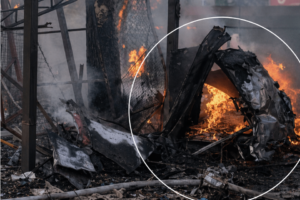 «Я слышал, как кричала женщина»: в Запорожье свидетель рассказал об ударе РФ по остановке (ВИДЕО)