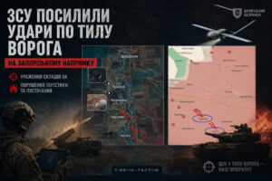 Ворог штурмує на кількох ділянках: ЗСУ б’ють по тилу за Пологами та Гуляйполем (КАРТА, ВІДЕО)