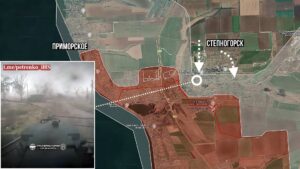 Бои за Степногорск: ВСУ уничтожают плацдарм противника, с которого он оказывает давление на Запорожье (ВИДЕО)